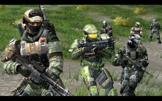 [图]【NPCUniverse】UNSC vs 星盟 - HALO REACH NPC 战争