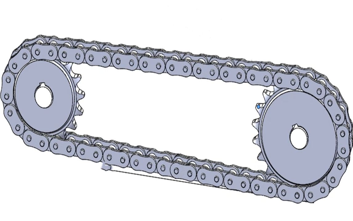 SolidWorks链轮链条使用装配进行仿真运动哔哩哔哩bilibili