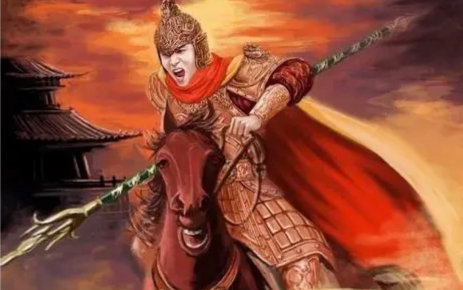 隋唐演义人物系列之宇文成都 "大丈夫有所不为有所必为,国破,家亡