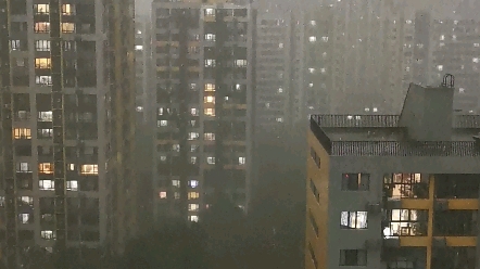 [图]2021年7月9日晚7：20济南特大暴雨