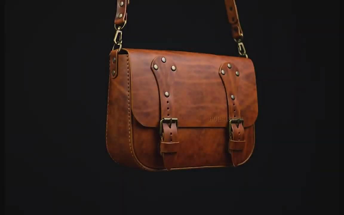 【手工皮具】复古邮差包版型图纸-bili_57567562171-默认收藏夹-哔哩