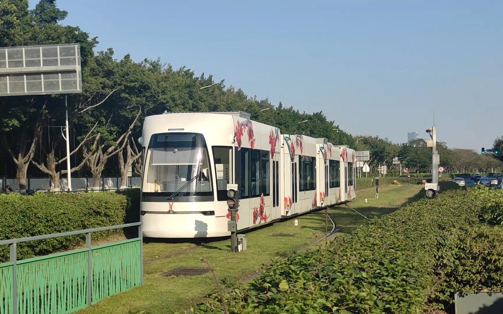 【前方展望】广州海珠有轨电车1号线 广州塔-万胜围