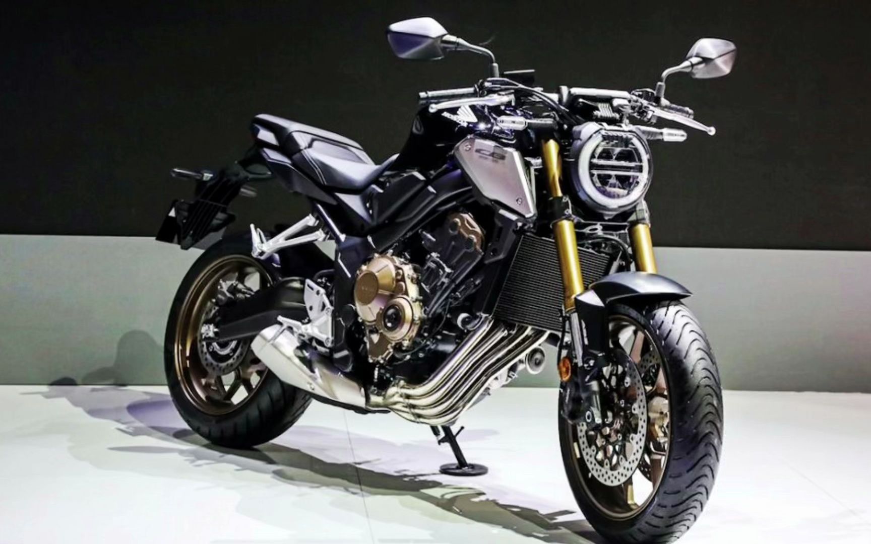 成都摩托车改灯本田cb650r改装麒麟3矩阵led模组专用支架替换升级天一