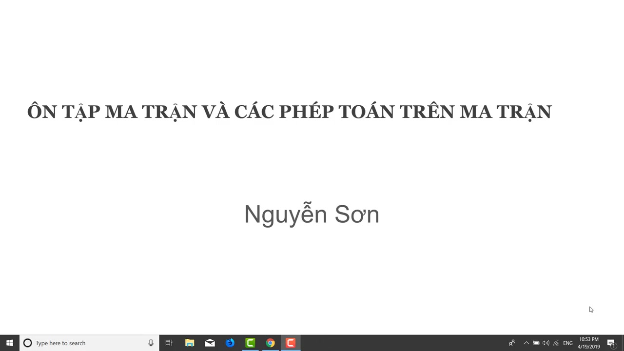 [图]Ôn tập các kiến thức về ma trận | Tự học Machine learning cơ bản