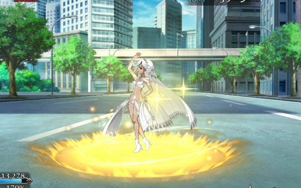 《fgo》阿蒂拉新灵衣 宝具 攻击动作演示