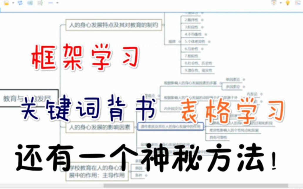 【教育学考研】非常非常基础实用的学习方法!!!哔哩哔哩bilibili