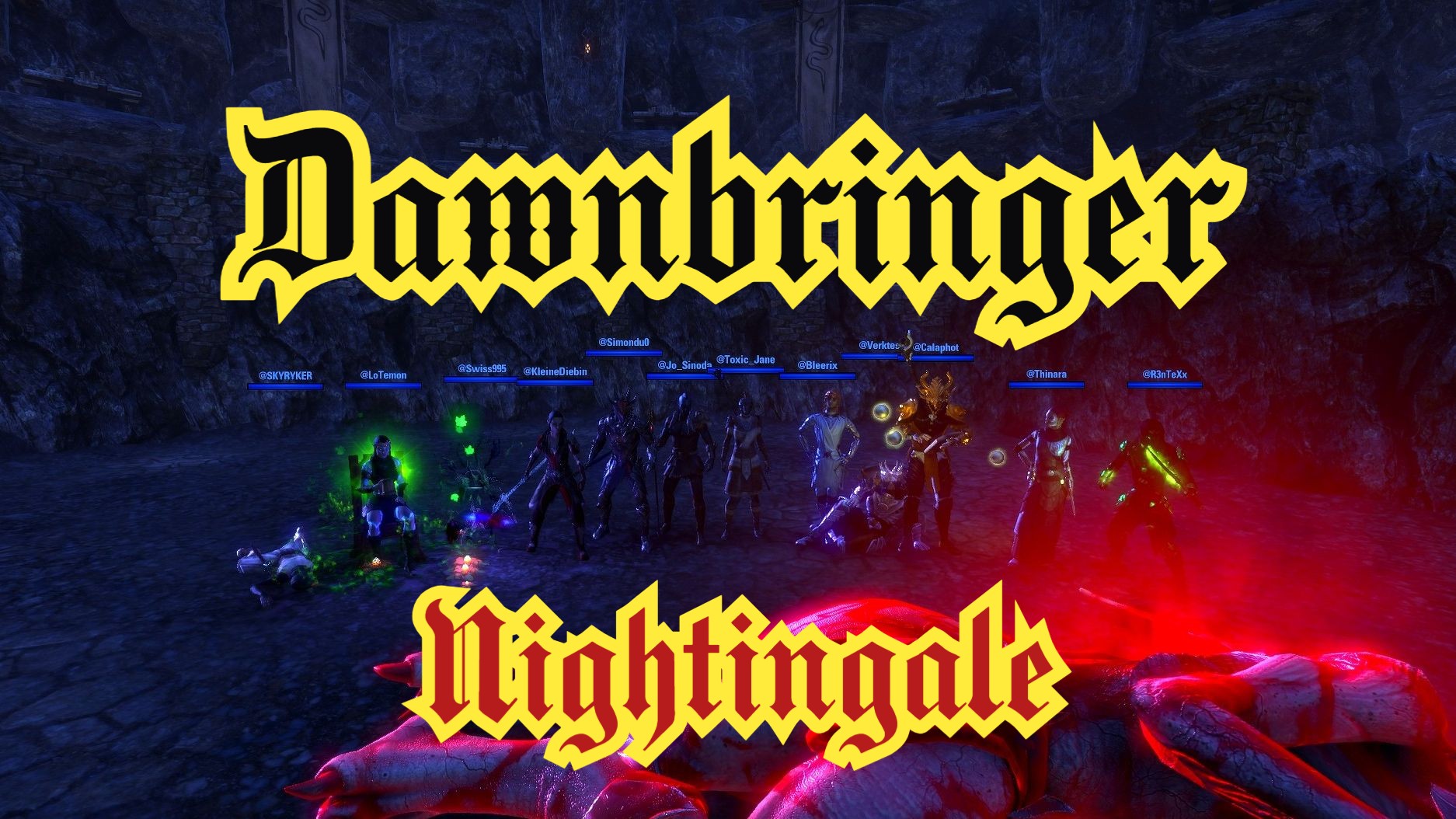 【上古卷轴ol 成就相关】【nightingale】vka凯恩之盾三合一(dawn