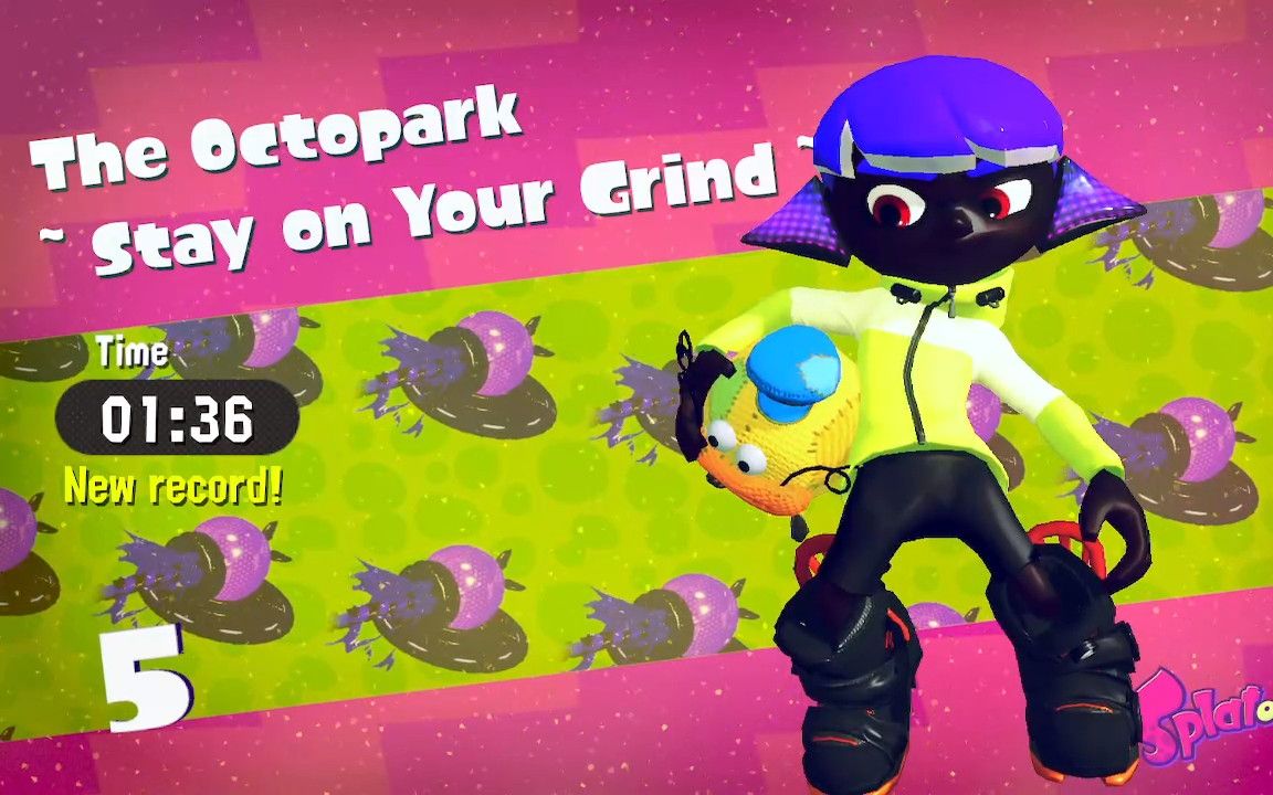 【splatoon2】乌贼跑酷!