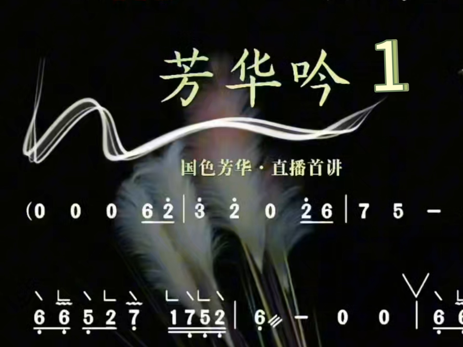 杨淼老师细讲国色芳华主题曲《芳华吟》1