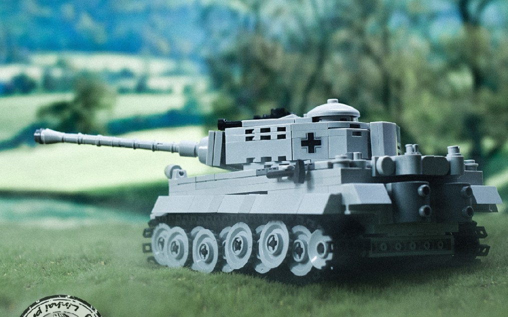 乐高好战友系列这个积木虎式改一改也太香了吧虎年测虎式坦克世界二战