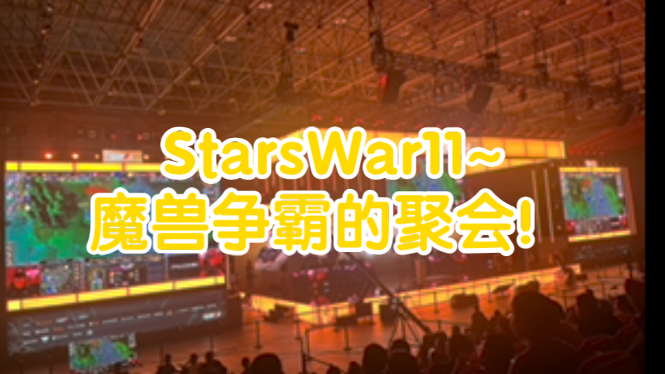 StarsWar11~魔兽争霸的聚会!电子竞技热门视频