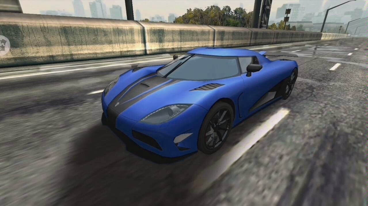 极品飞车17:最高通缉(无限狂飙) 柯尼塞格 agera r 热力座驾