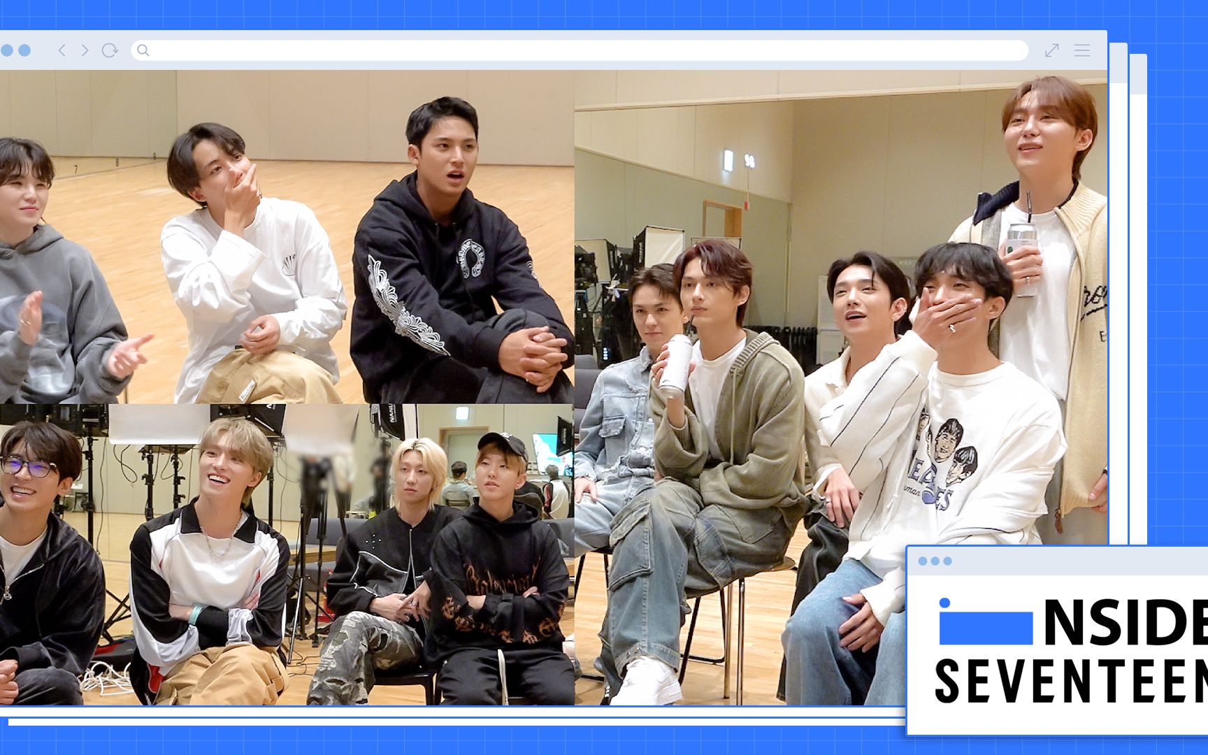 [图][INSIDE SEVENTEEN] 'God of Music' MV Reaction