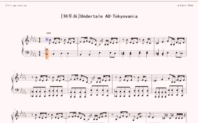 lnksans(钢琴谱)墨水馒头