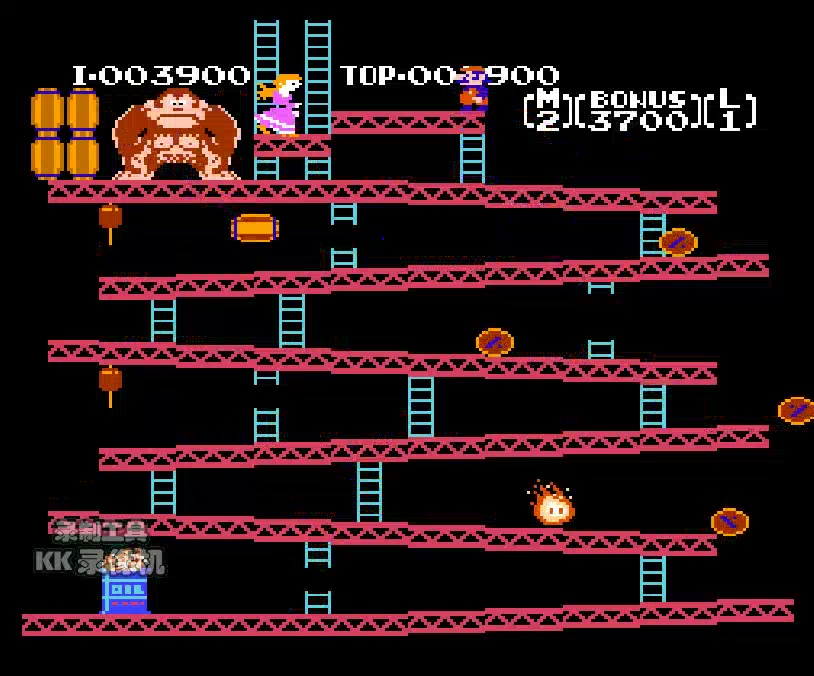 [图]FC大金刚1、2、3一周目全程通关视频（Donkey Kong 1& Donkey Kong 2Jr.& Donkey Kong 3）