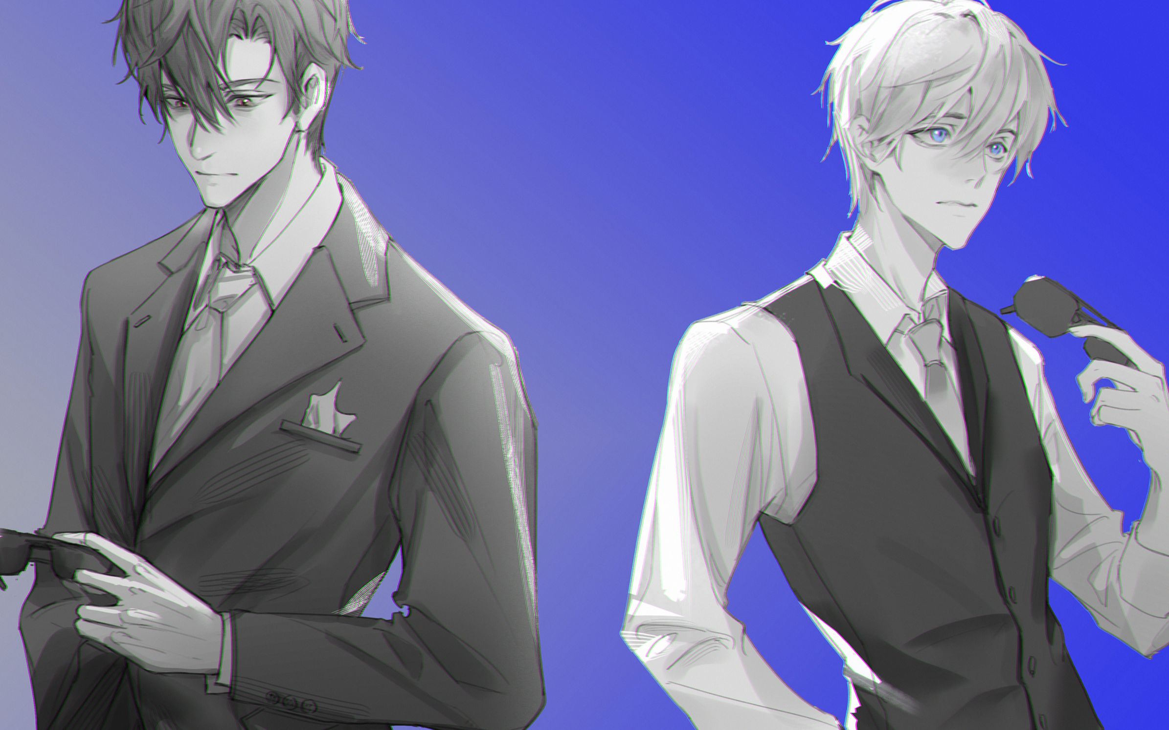 【全职高手/叶蓝手书】大小姐和大少爷的反派生涯