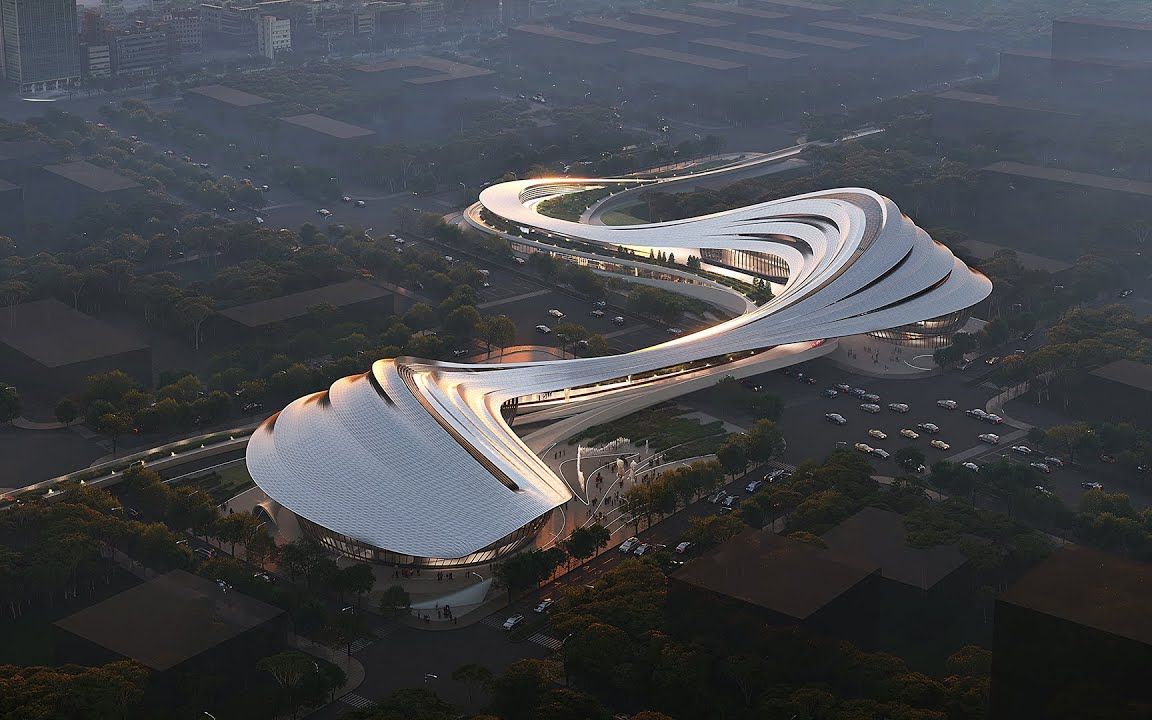 泾河新城文化艺术中心 | 扎哈·哈迪德建筑事务所