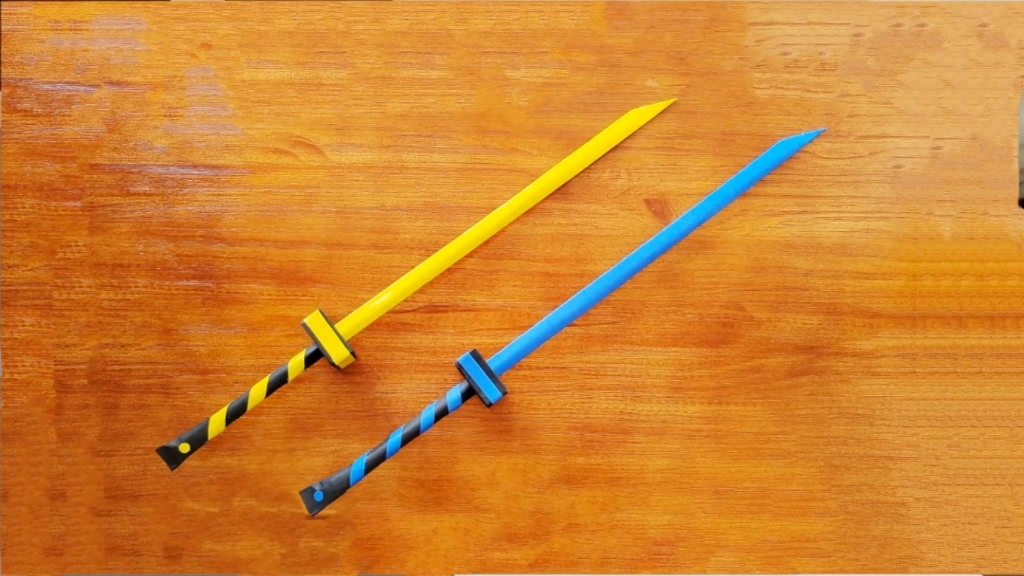 兵器折纸15:安迷修的冰火双剑