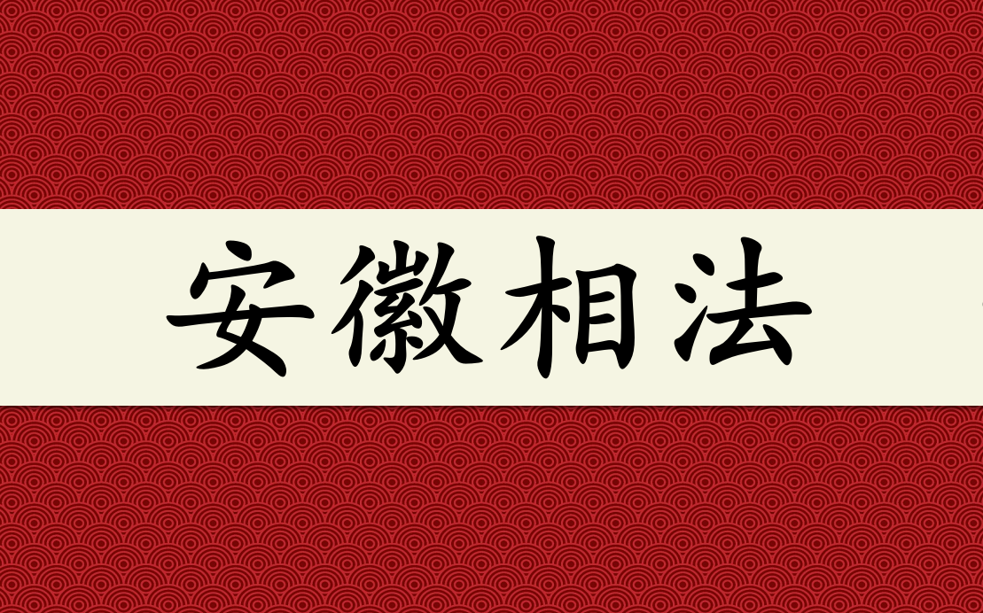 【相学】安徽相法 面相风水 初级0基础课程(8集全)哔哩哔哩bilibili