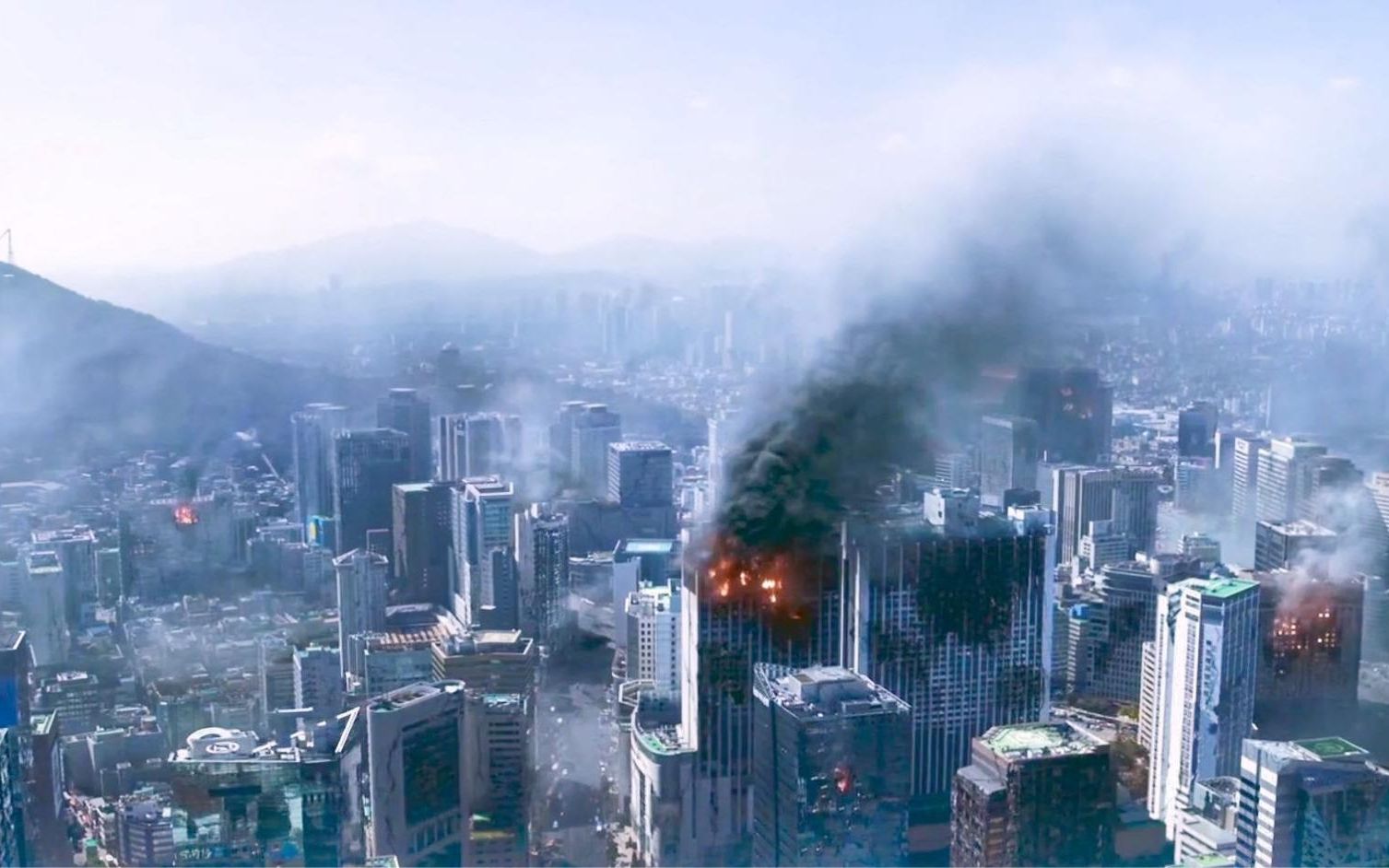 朝鲜半岛突发8.6级地震,整个城市成为废墟,场面惨烈,灾难片