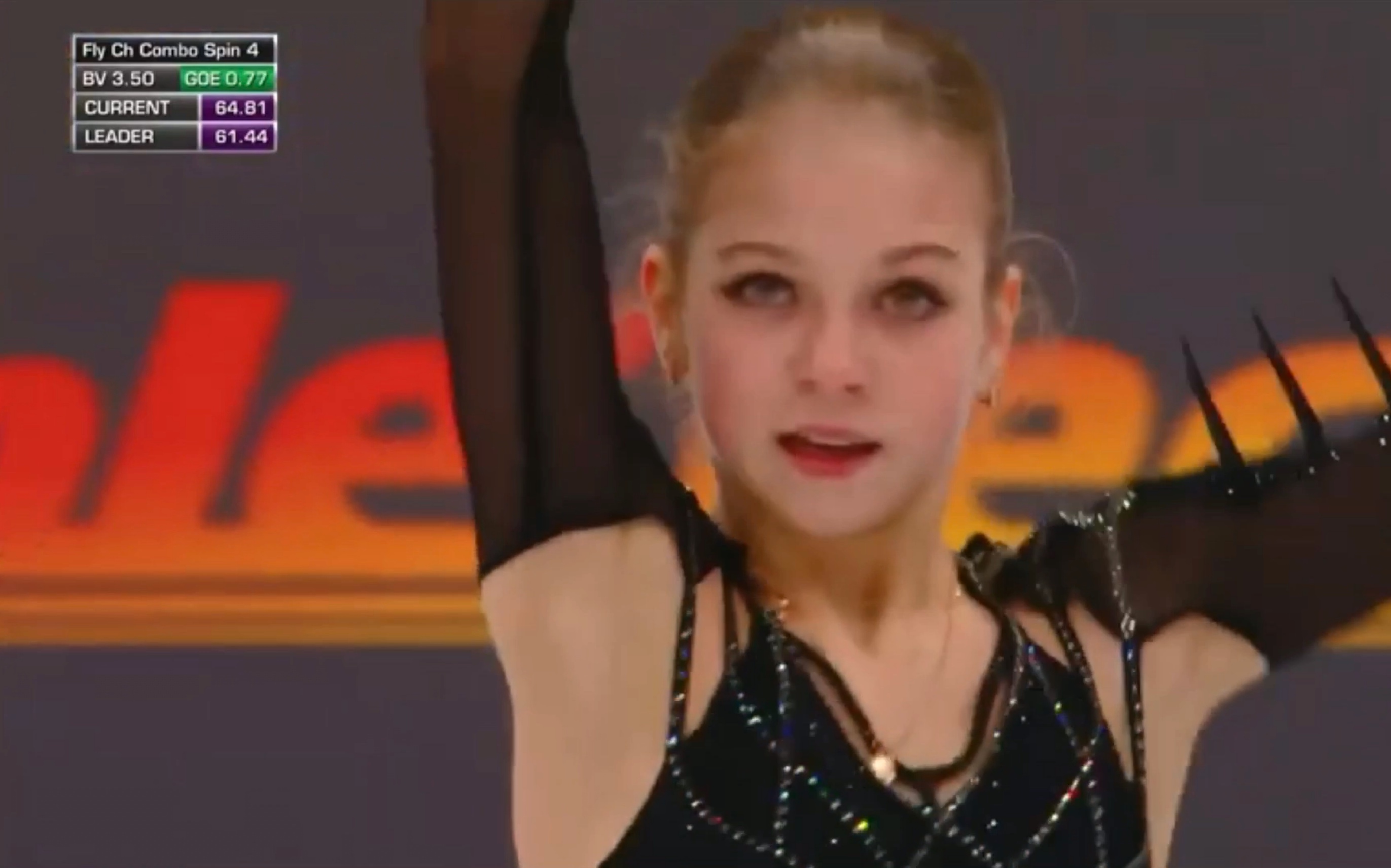 Alexandra Trusova莎莎2020俄罗斯站 FS哔哩哔哩bilibili