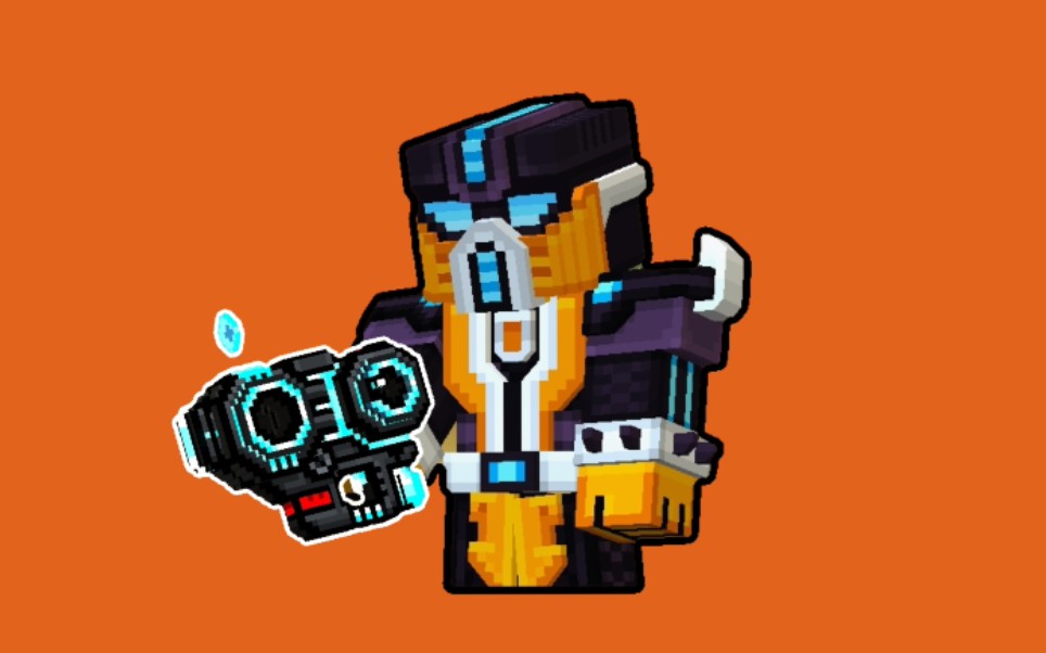 pixel gun 3d【激光】实战剪辑 hk大佬无甲屠杀_哔哩哔哩_bilibili