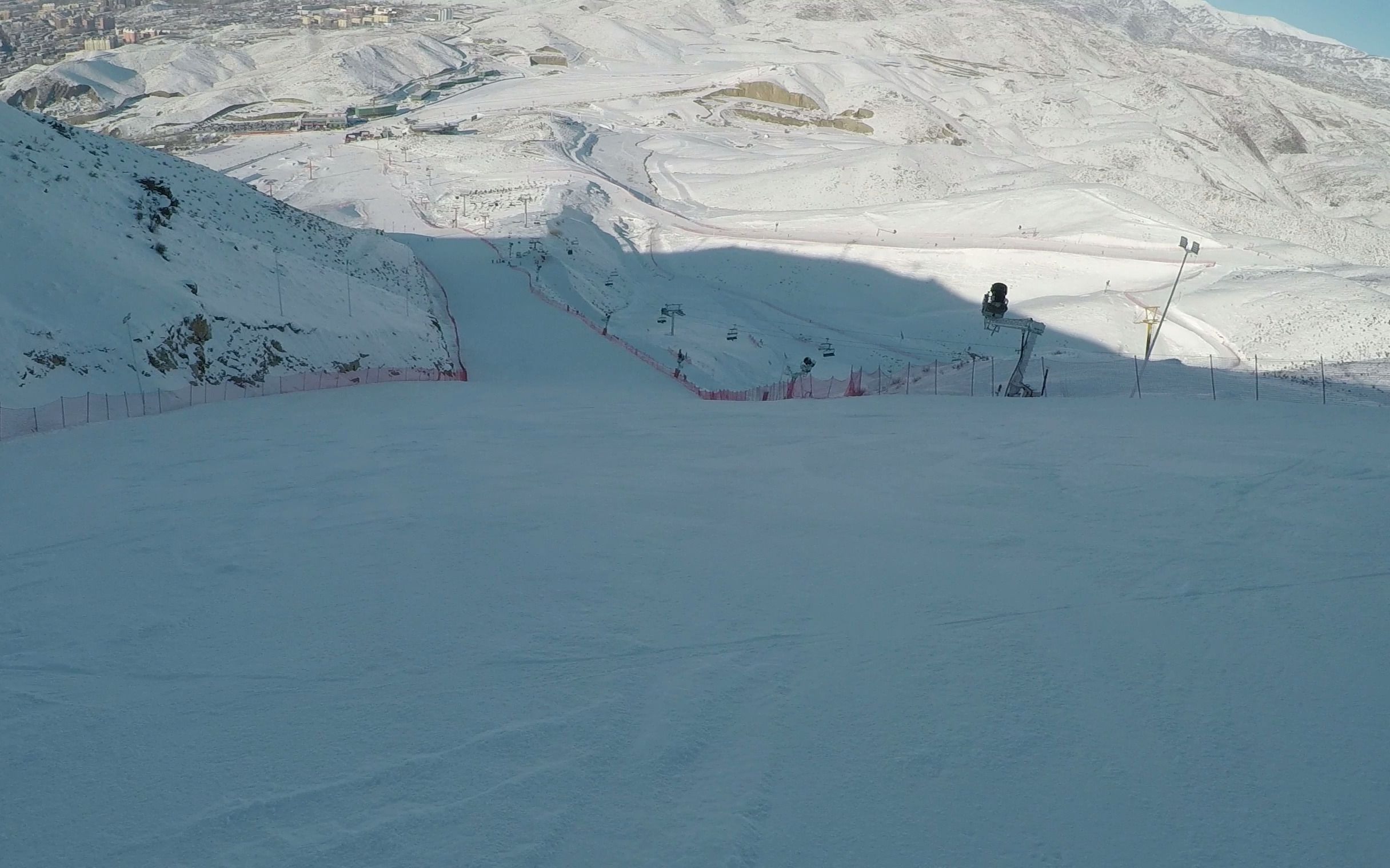 将军山滑雪场坡度图片