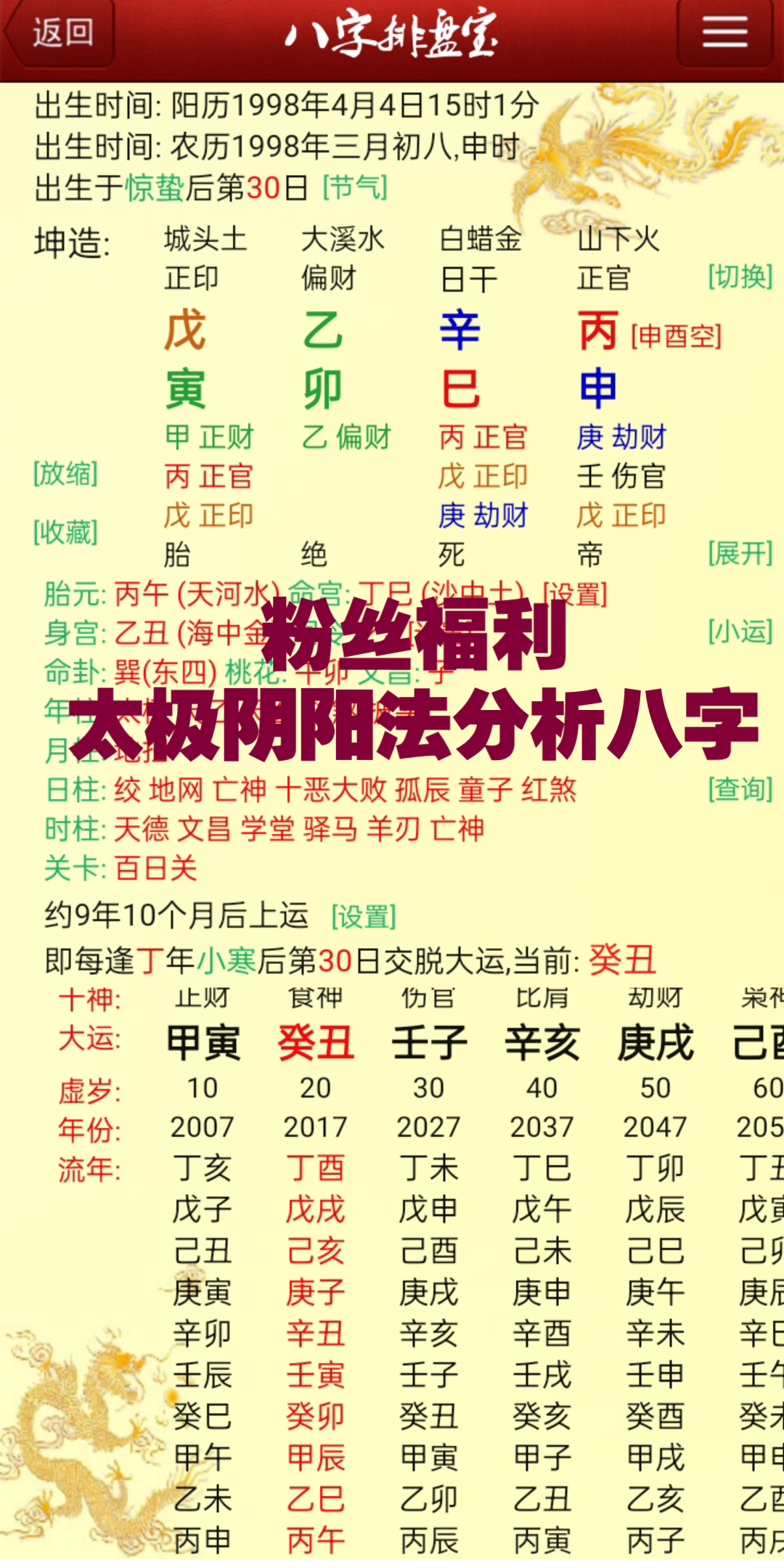 太极阴阳法分析八字哔哩哔哩bilibili