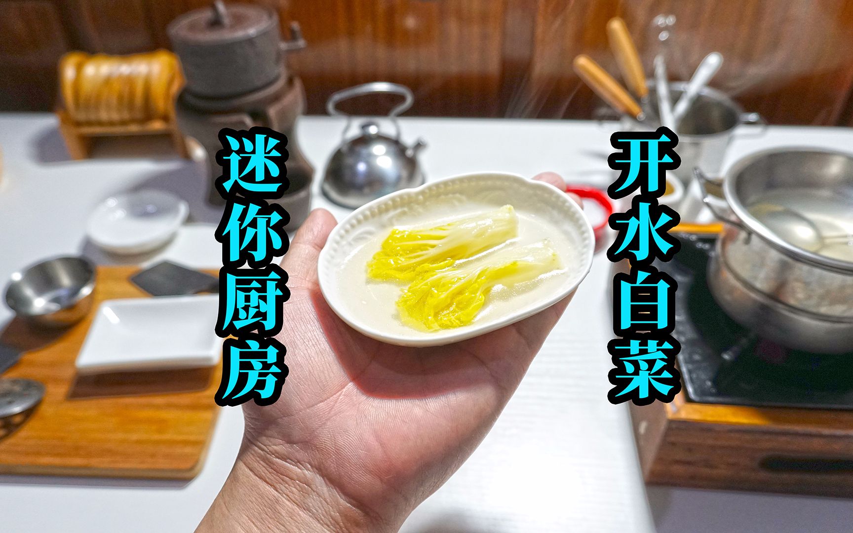 迷你厨房,开水白菜,吃过最贵的白菜!哔哩哔哩bilibili