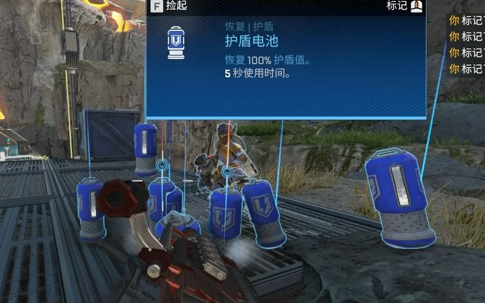 这里有大型护盾电池