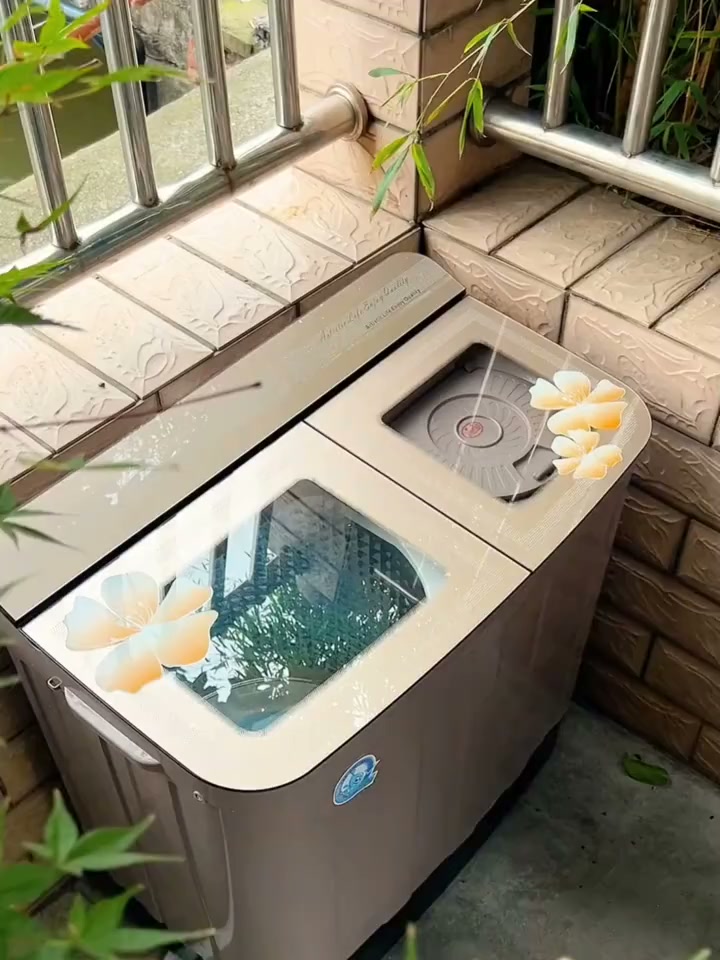 洗衣机半自动大容量家用双桶双缸洗衣机脱水双筒 20公斤