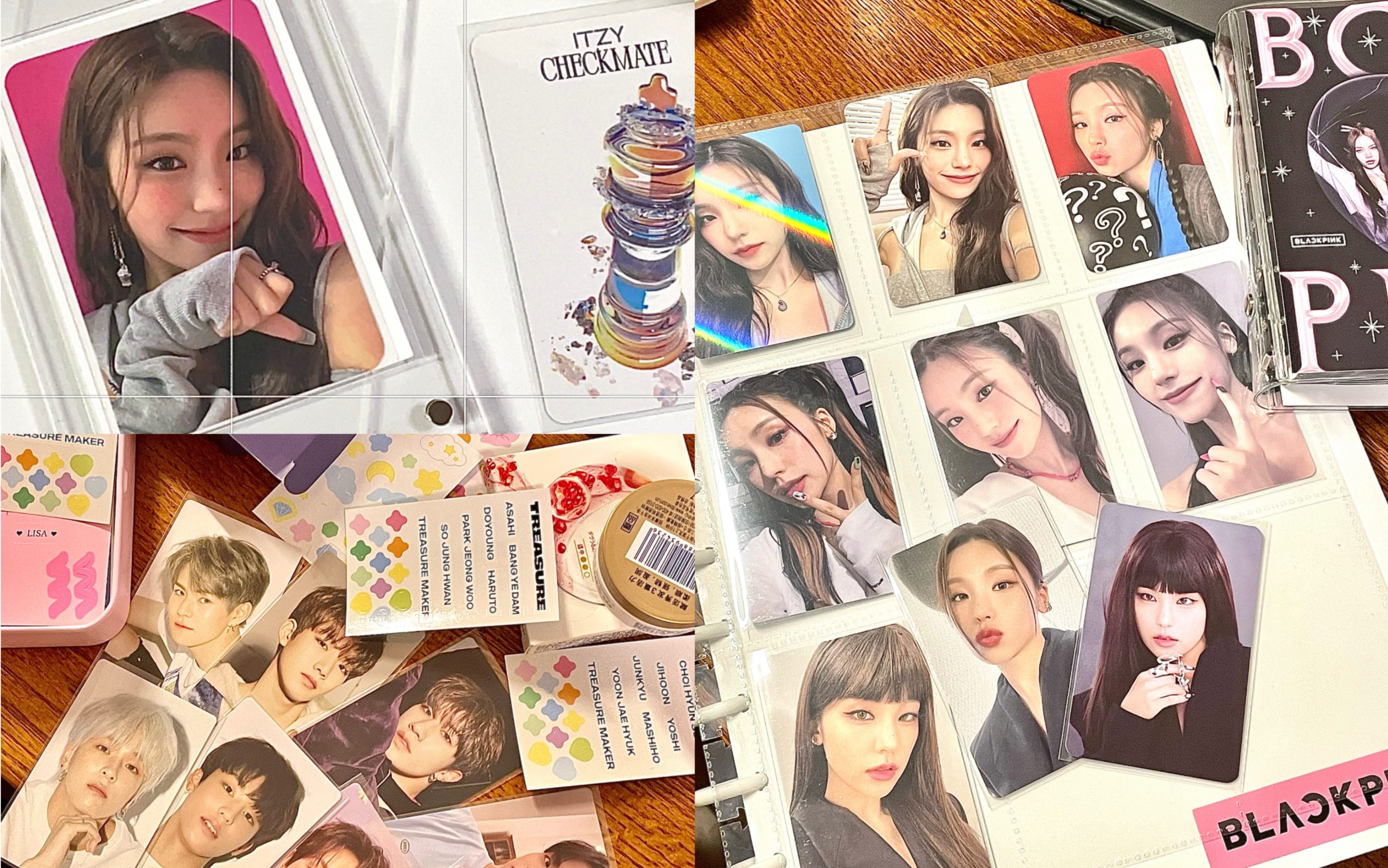 追星vlog|小卡拆箱|yes24黄礼志特典|比八志|blackpink铁盒固配|jikji