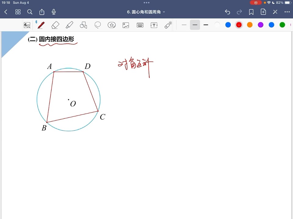 圆11:圆内接四边形