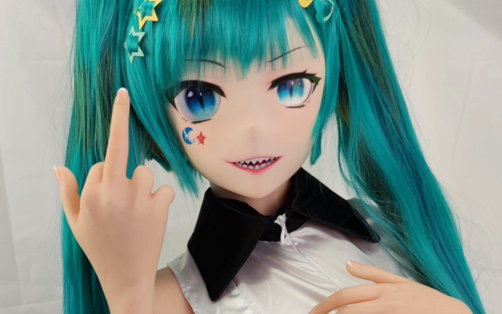 等身手办自组初音未来想欺负不良少女嘛点进来看看吧片尾附制作过程与
