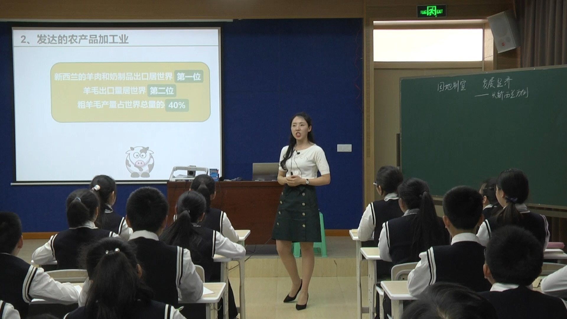课标：运用地图和其他资料，联系某国家自然条件特点，简要分析该国因地制宜发展经济的实例4