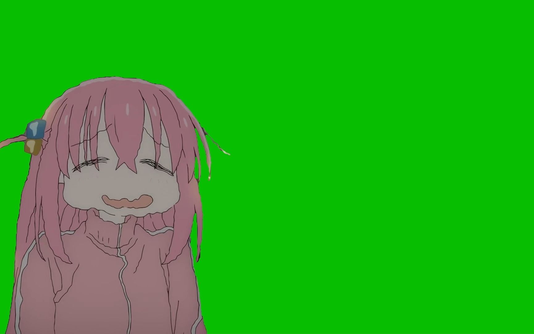 【绿幕素材】波奇酱(孤独摇滚)