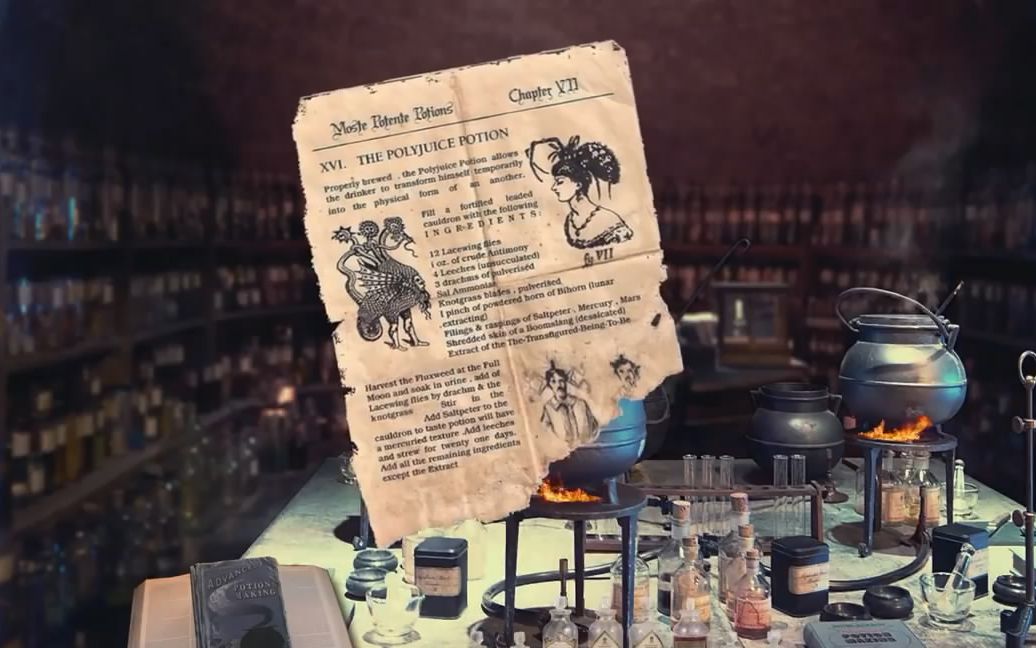 搬运哈利波特霍格沃茨斯内普教授的魔药教室白噪音potionsclassroom