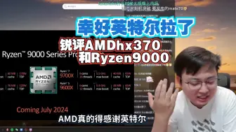 Download Video: 幸好英特尔拉了：锐评AMDhx370和Ryzen9000-极客湾