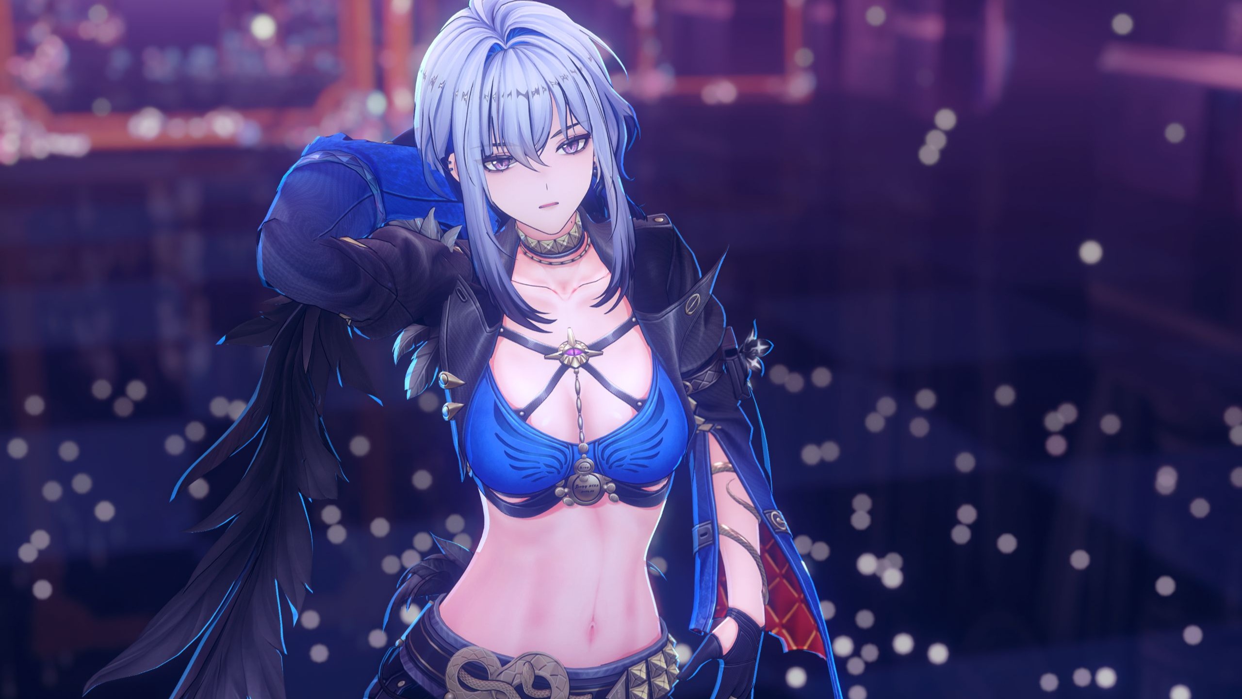 【鸣潮-嘉贝莉娜】娜姐诱人的马甲线