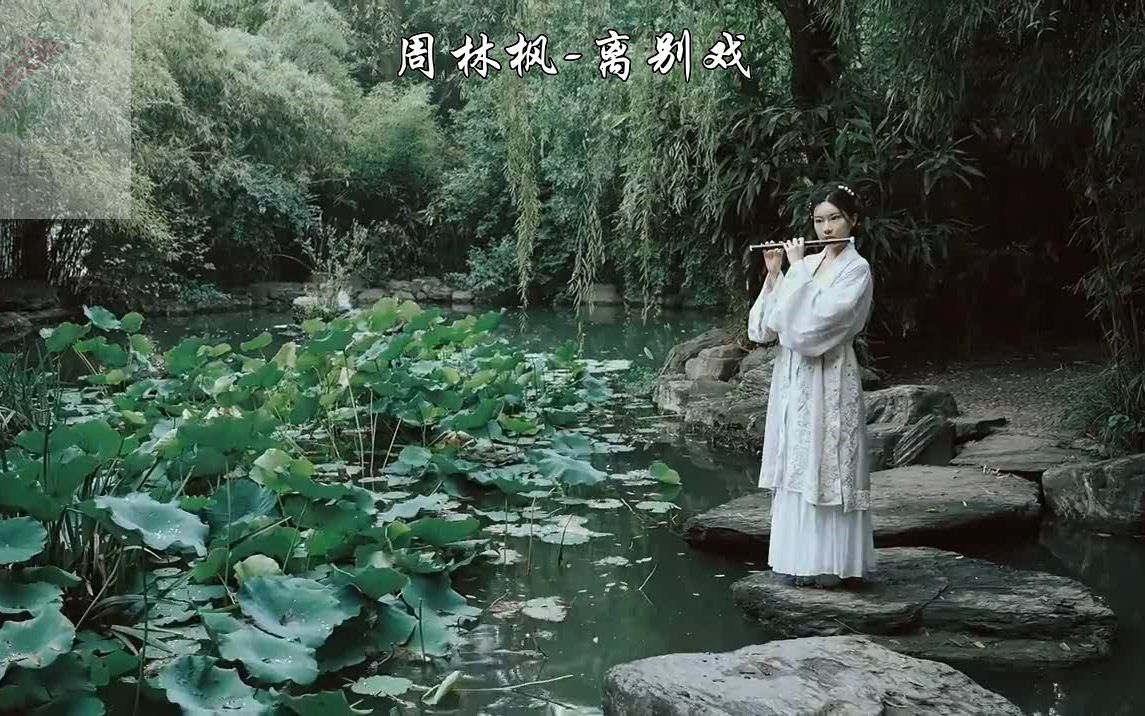 周林枫《离别戏》古风mv,抖音热曲,戏腔风韵味十足