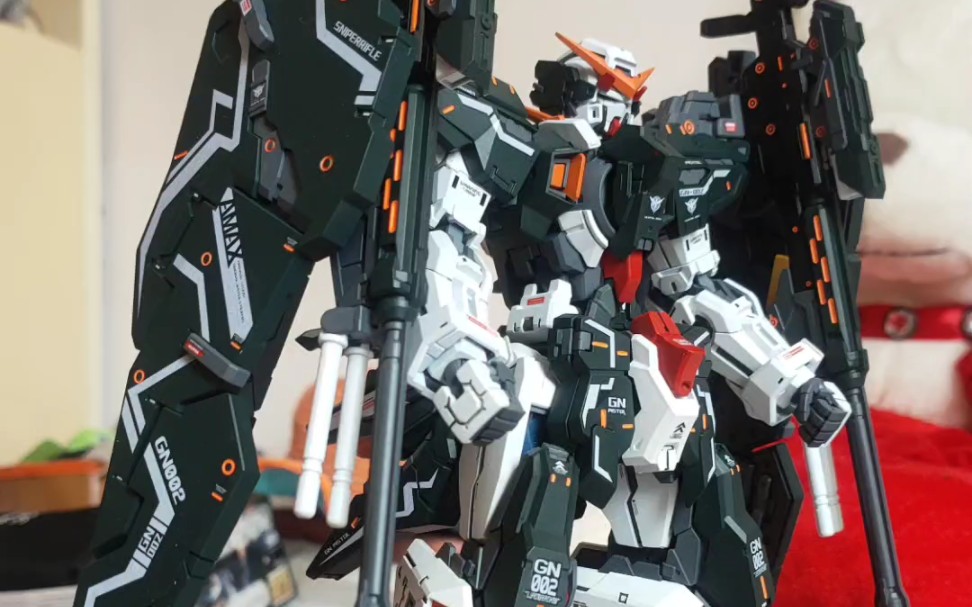 xx模型力天使高达外甲改件喷涂成品