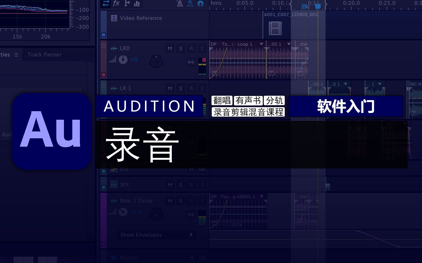 22.录音 | AUDITION 软件入门教程哔哩哔哩bilibili