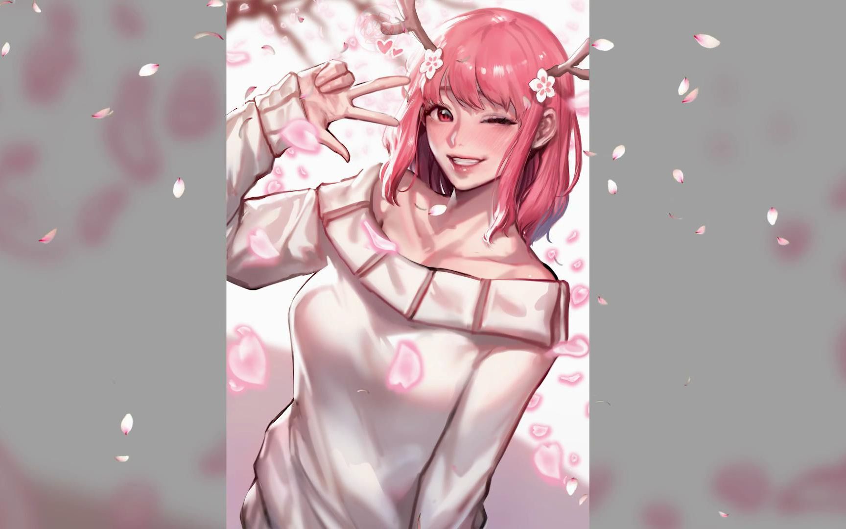 kidmo板绘美少女