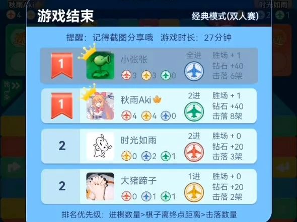 【飞行棋】2V2模式丨持久战!哔哩哔哩bilibili