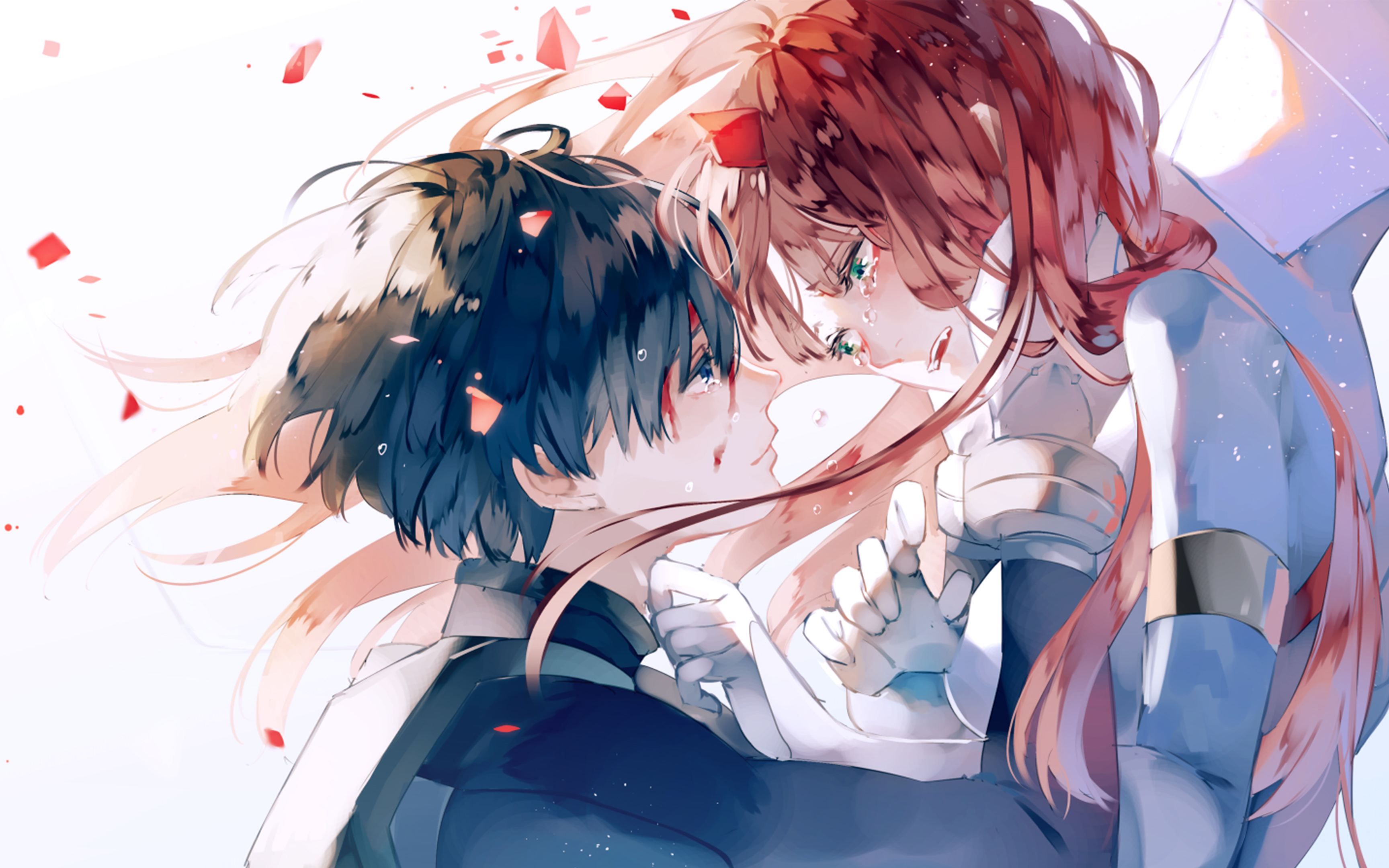 DARLING in the FRANXX~这个是你老婆吗？02的爱恋~永远的Darling~~~被限流的第590天！_哔哩哔哩_bilibili