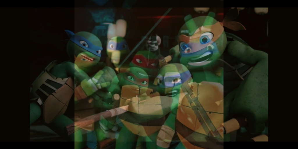 【忍者龟2012】四只龟集体照