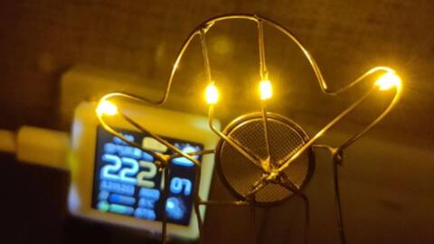 手工铜线绕线树小夜灯diy教程 哔哩哔哩