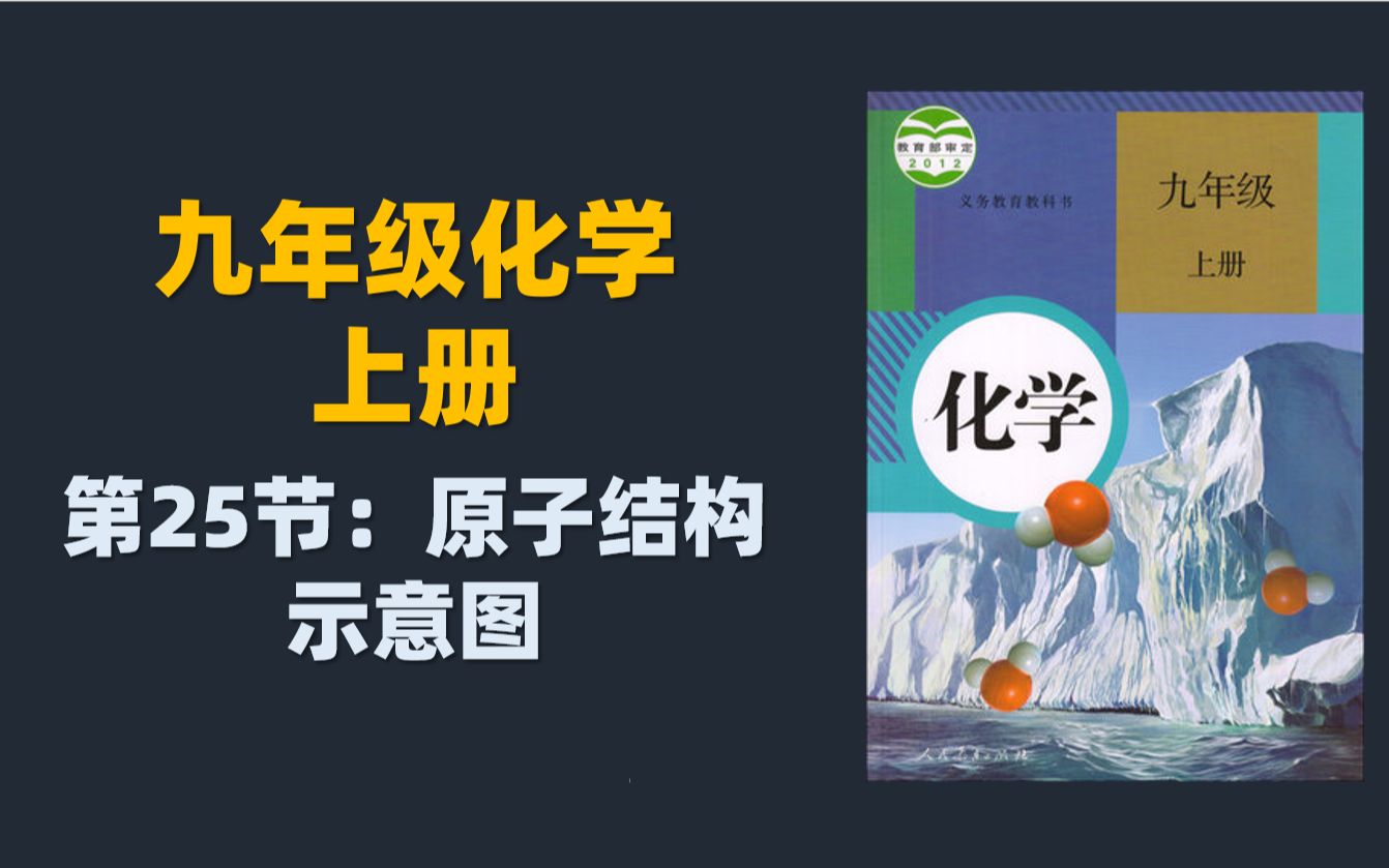 初三化学同步课程:25.原子结构示意图哔哩哔哩bilibili