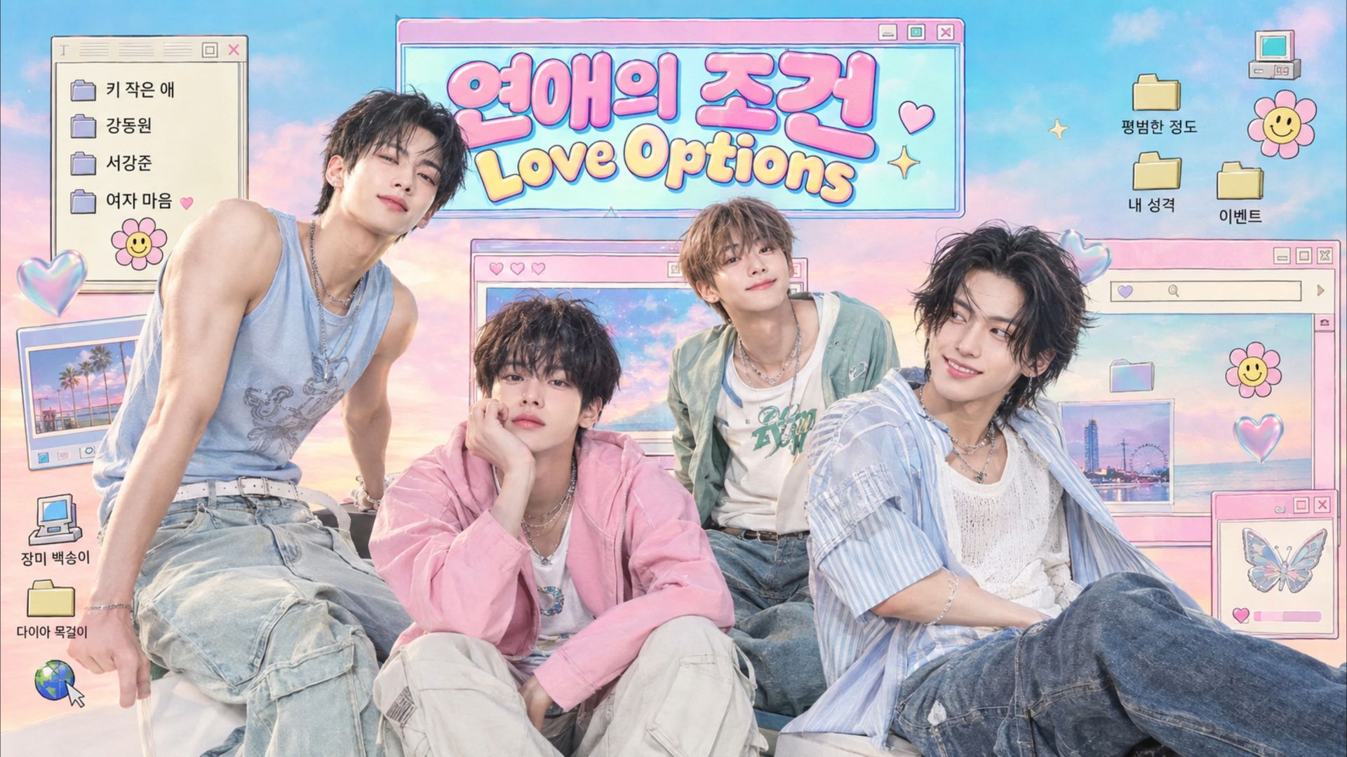 如果BESTie的《Love Options (恋爱的条件)》是一首男团曲的话 | AI改编 ♪