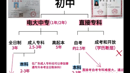 出社会之后只有初中学历/初中没毕业如何提升学历?你一定要知道的三种方法.哔哩哔哩bilibili